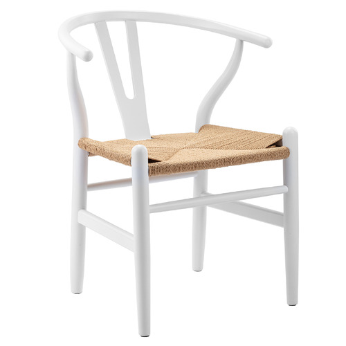 Temple Webster Hans Wegner Wishbone Replica Dining Chairs